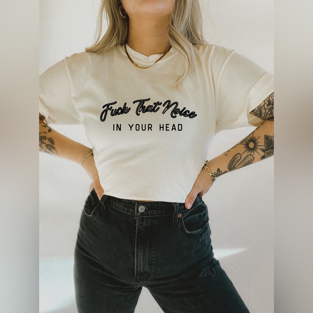 Fuck That Noise | BESTSELLER | Unapologetic | Tattoo Babe Style | Graphic Tee